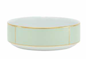 Ginori Diva Verde Salad Bowl - 9.45"